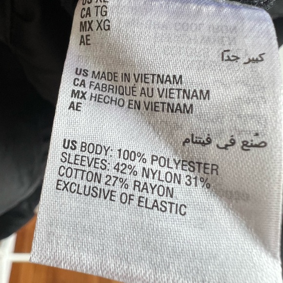 NWT INC XL Women's Lace-Sleeve Blouse - Picture 10 of 11